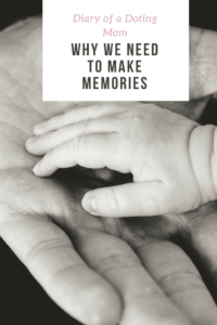 Making memories with our kids is very important
