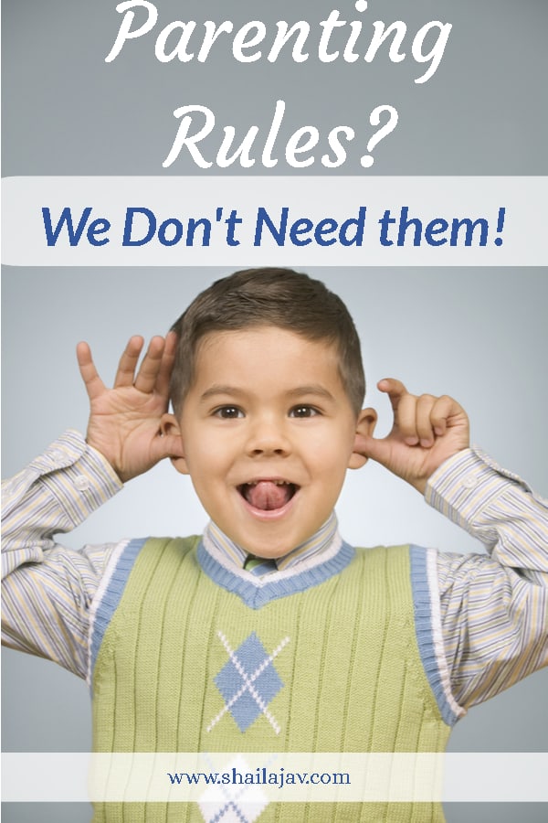 Parenting Rules and Why They Need to Be Relaxed Often