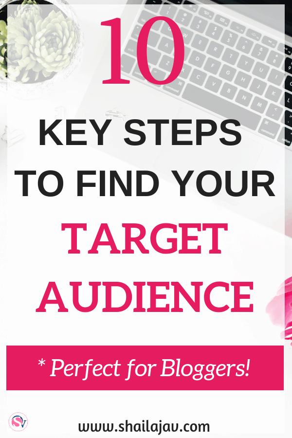 How to find your ideal audience by researching their social media presence, your Google analytics and your blogging content. Define your target audience with these ten tips. Read them now.

#Shailajav #Blogging #BloggingTips #BloggingIdeas