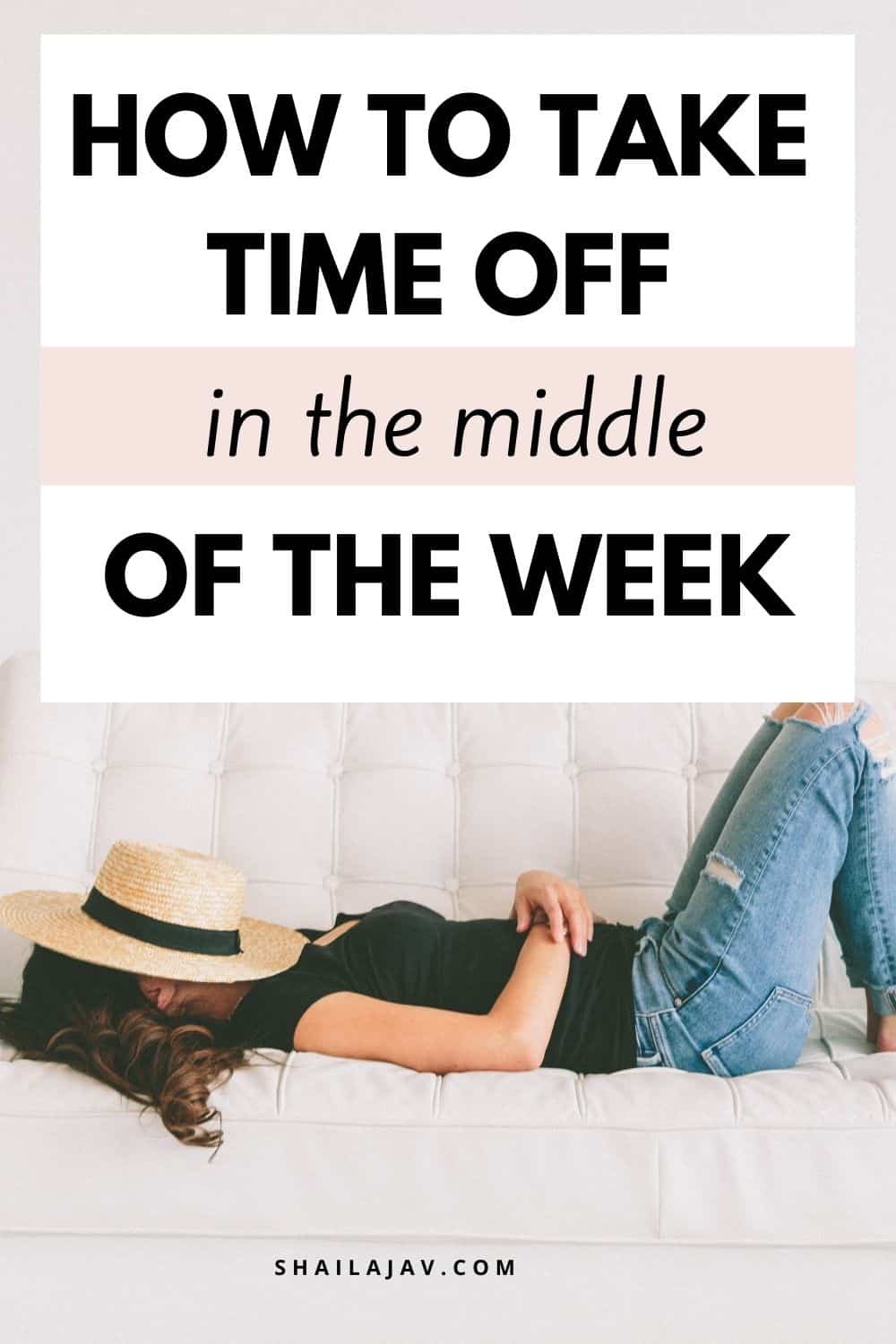 When To Take Time Off